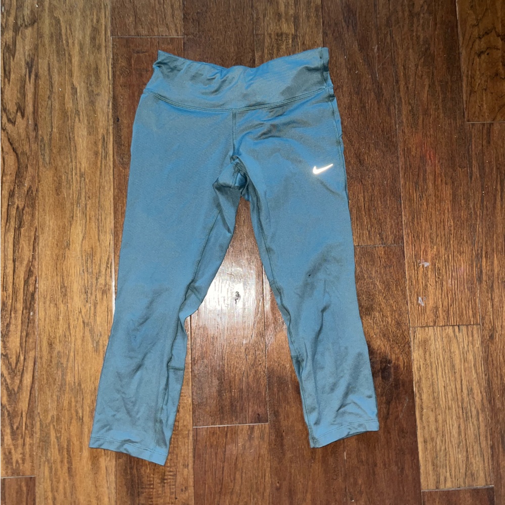 Teal Capri Nike leggings